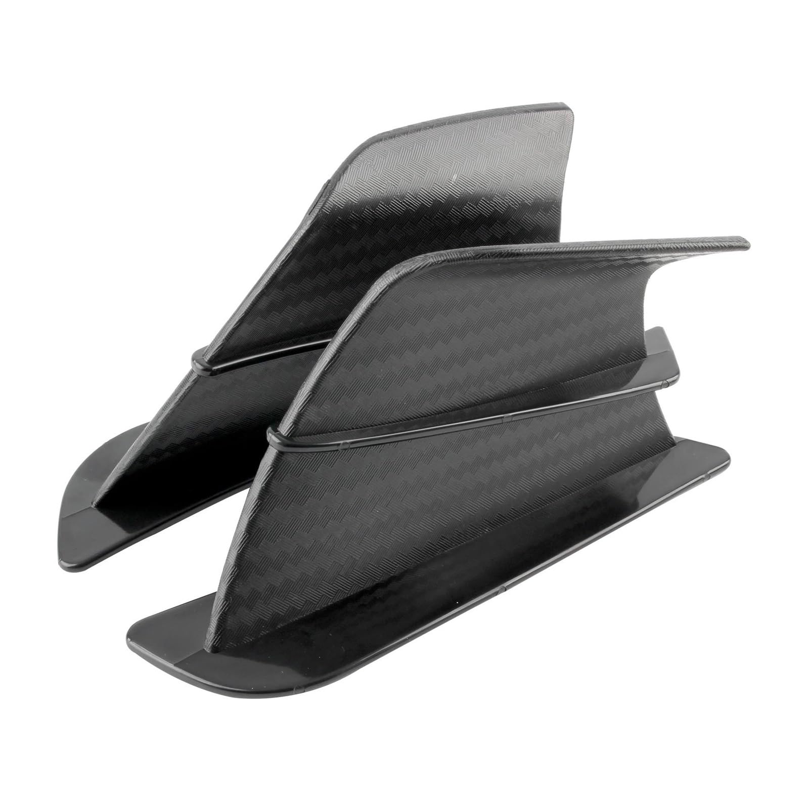 WWSADE Motorrad Winglet Motorrad Fixed Wing Für YA&MA&HA Für R1 R3 Universal Aerodynamik Querruder Spoiler & Flügel(1) von WWSADE