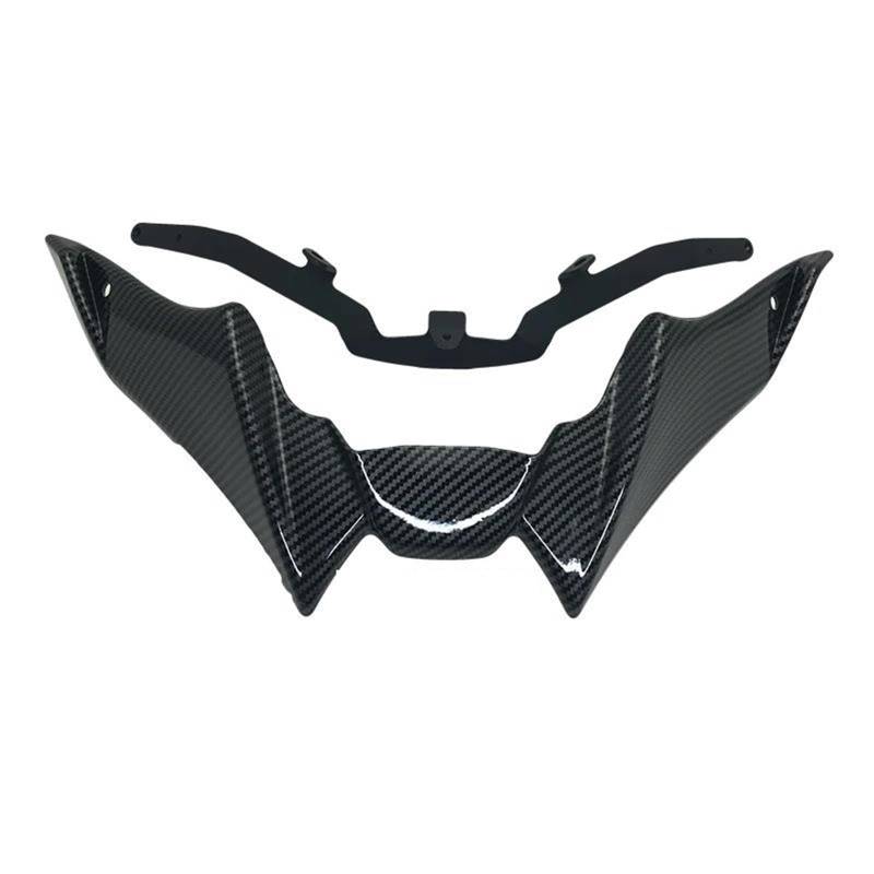 WWSADE Motorrad Winglet Motorrad Vorderrad Kotflügel Schnabel Nase Kegel Verlängerung Extender Gugel Spoiler Abdeckung Für Ya&ma&ha Für MT09 SP 2021 2022 2023 Spoiler & Flügel(2) von WWSADE