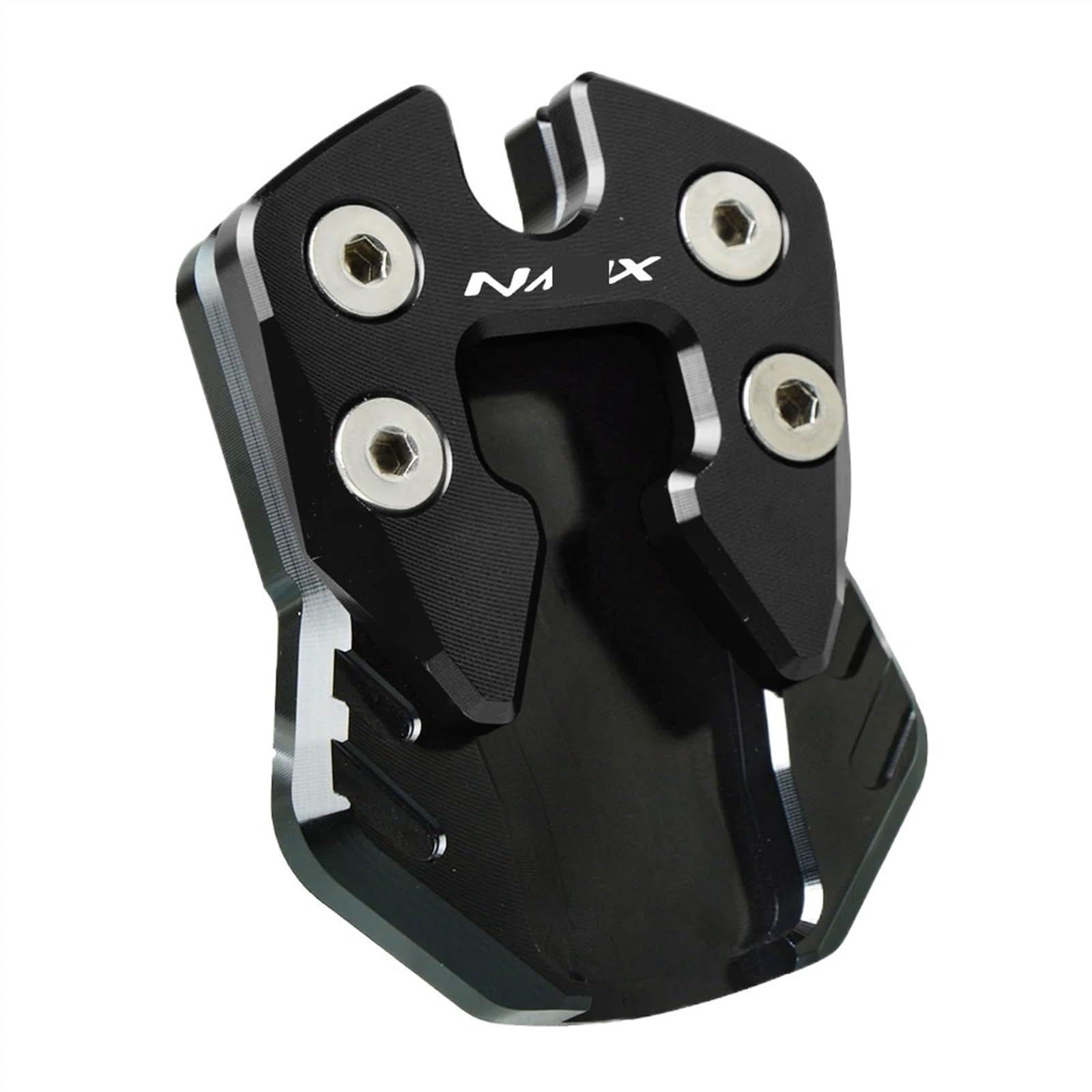 WWSADE Seitenverlängerung Pad Für YA&MA&HA Für NMAX 155 N-MAX 125 2015 2016 2017 2018 2019 Motorrad Flache Fuß Seite Stehen Verlängerung Kickstand Pad Vergrößern Ständer(1) von WWSADE