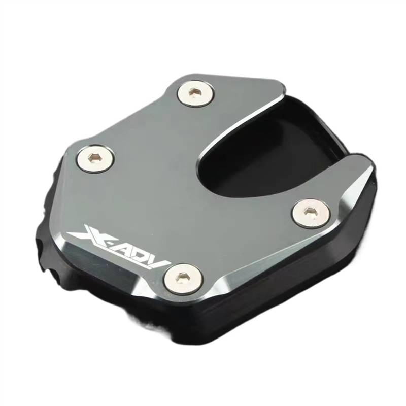 WWSADE Seitenverlängerung Pad Motorrad CNC Flachfuß Seitenständer Verlängerungsplatte Ständer Fußvergrößerer Für X-ADV750 2021 2022 Vergrößern Ständer(2) von WWSADE