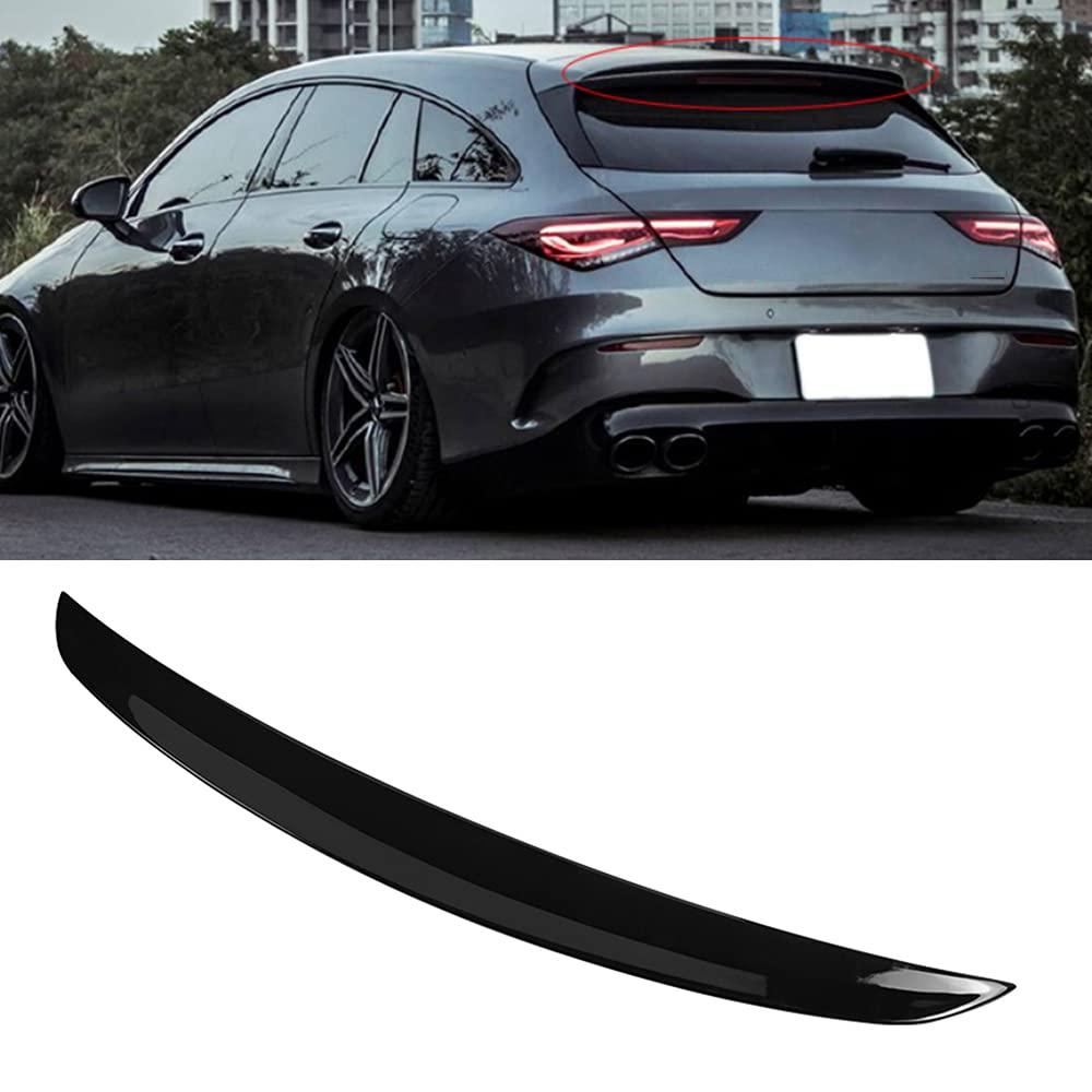 ABS Heckspoiler Spoiler für Mercedes Benz X118 CLA 180 200 220 250 CLA35 CLA45 AMG Shooting Brake 2019 2020 2021+, Autoteile Zubehör von WXHBD