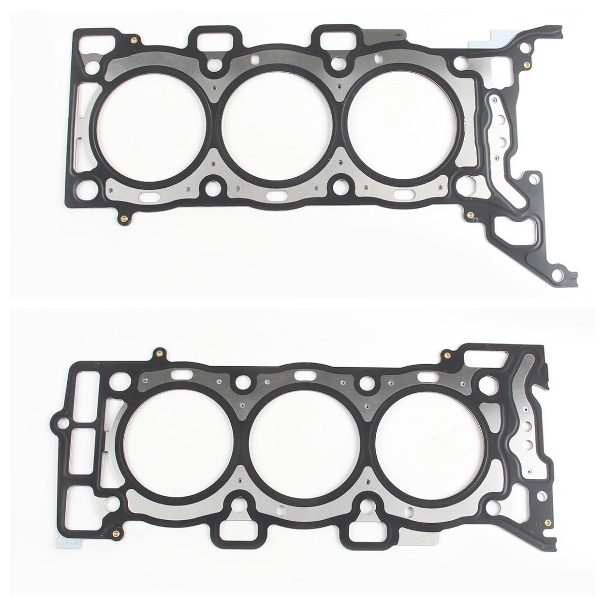 WXHYWWF Motorzylinderkopfdichtung (schwarz), passend für Allure Lacrosse CTS SRX Captiva Sport Equinox Terrain 9-3 9-4X SET1911 (links + rechts) von WXHYWWF