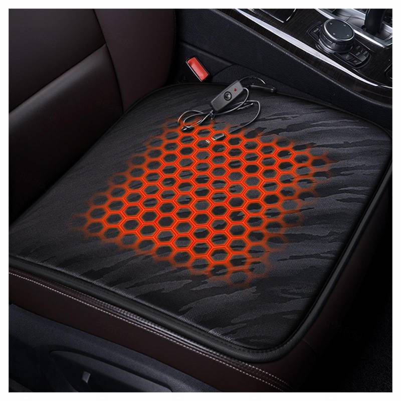 WXJHNYBS Sitzheizungen, Intelligente Steuerung für Schnelles Aufheizen Sitzkissen Auto Vordersitze Professionelle rutschfeste Car Seat Protector Winter und Herbst 1 Stück von WXJHNYBS