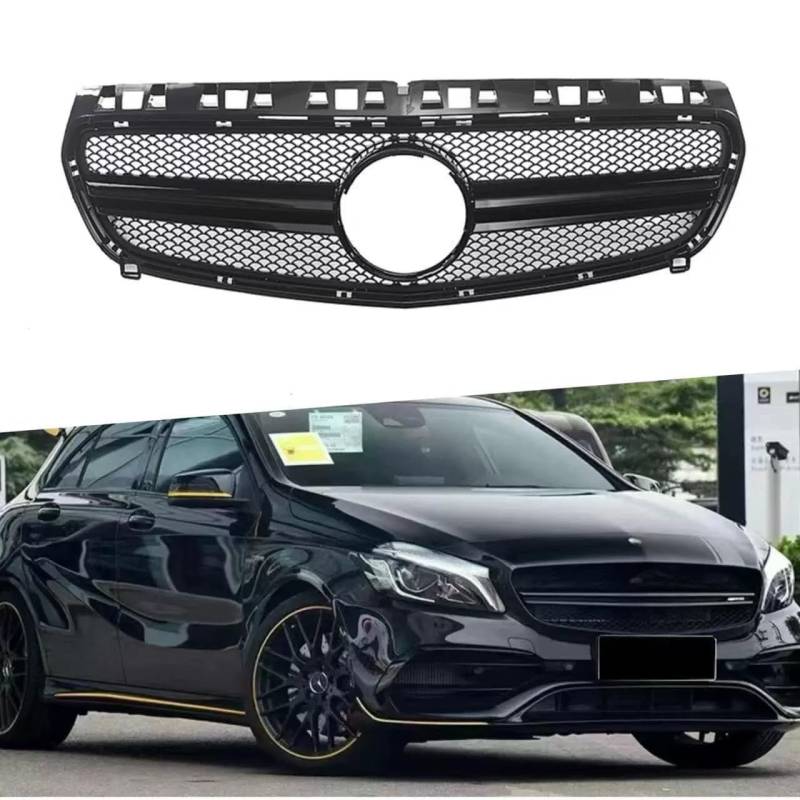 Auto kühlergrill für Mercedes-Benz A-Class W176 2013-2015, Wassertank schützen Reduzieren Sie den Windwiderstand von WXJYBF66