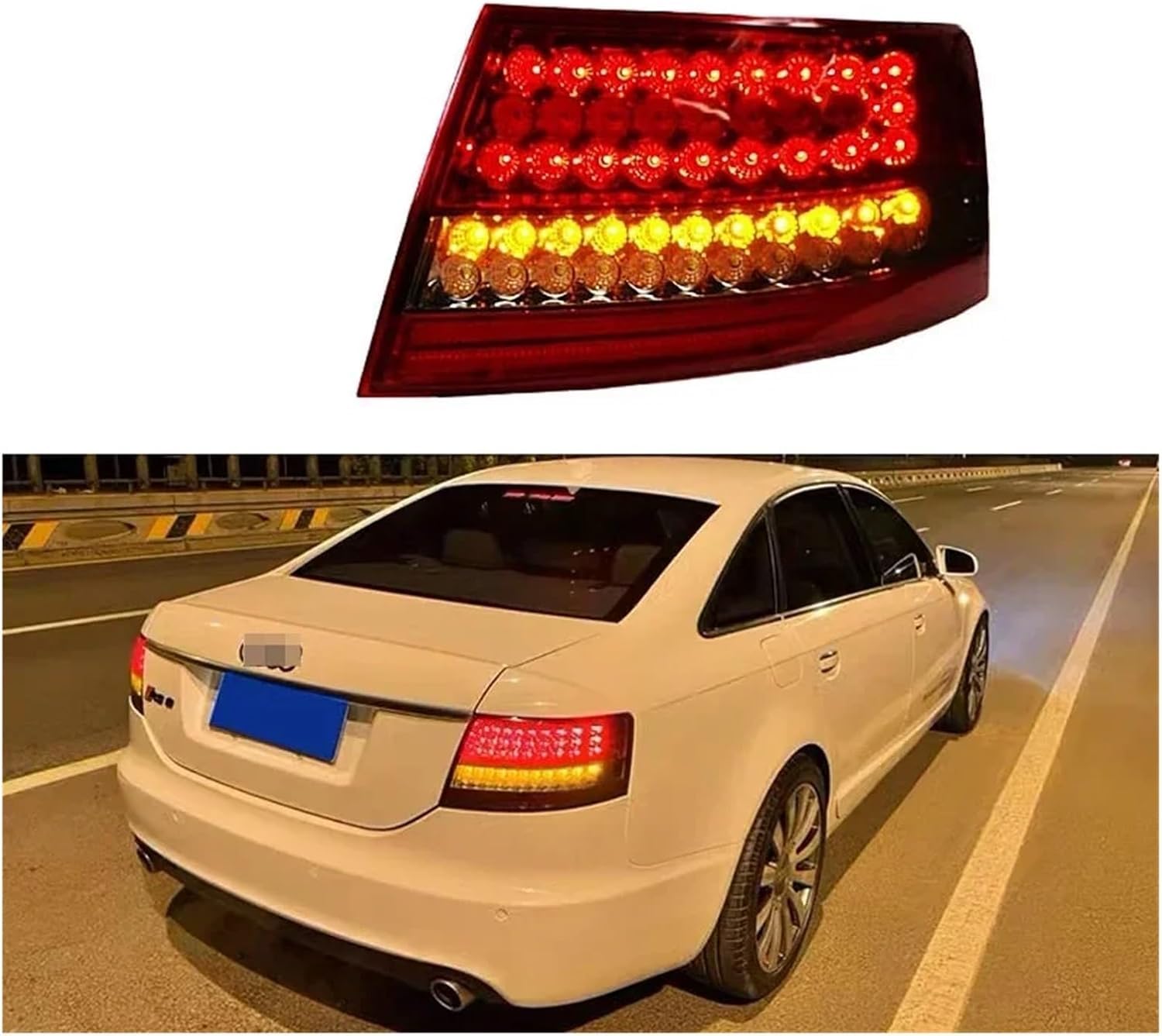 Autorücklichter für Audi A6L 2005-2008, weist eine lange Lebensdauer auf,Right von WXJYBF66