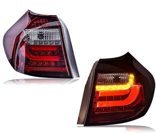 Autorücklichter für BMW 1 Series E81 e87 120 130 2007-2011, weist eine lange Lebensdauer auf,Red A Pair von WXJYBF66