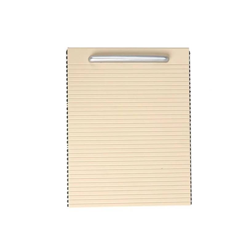 WXOSET Kompatibel mit B6 B7 CC Limousine Getränkearmlehne aus Chromlegierung, Rollenabdeckung for Getränkehalter in der Mittelkonsole, Ersatzabdeckung for Wasserbecherhalter(Light Beige) von WXOSET