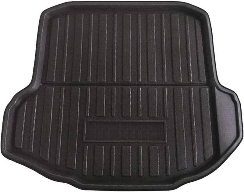 Auto-Fußmatte Auto Cargo Liner Kofferraumwanne Kofferraumabdeckung Matt Matte Bodenteppich Kick Pad Mat Schutz Zubehör Für VW Für Jetta 2019 von WXSSH