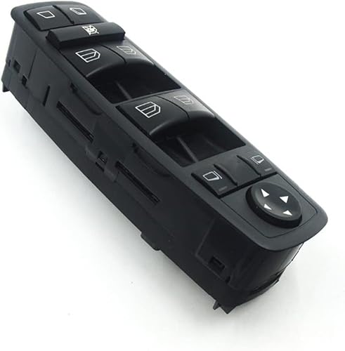 Auto -Tür -Fensterschalter Schalter Für Master Electronic Power Window Control Switch Button Für Benz Für AB Klasse W169 X164 W251 2004-2012 A1698206610 03728265 Steuerschalter Fensterheberknopf von WXSSH