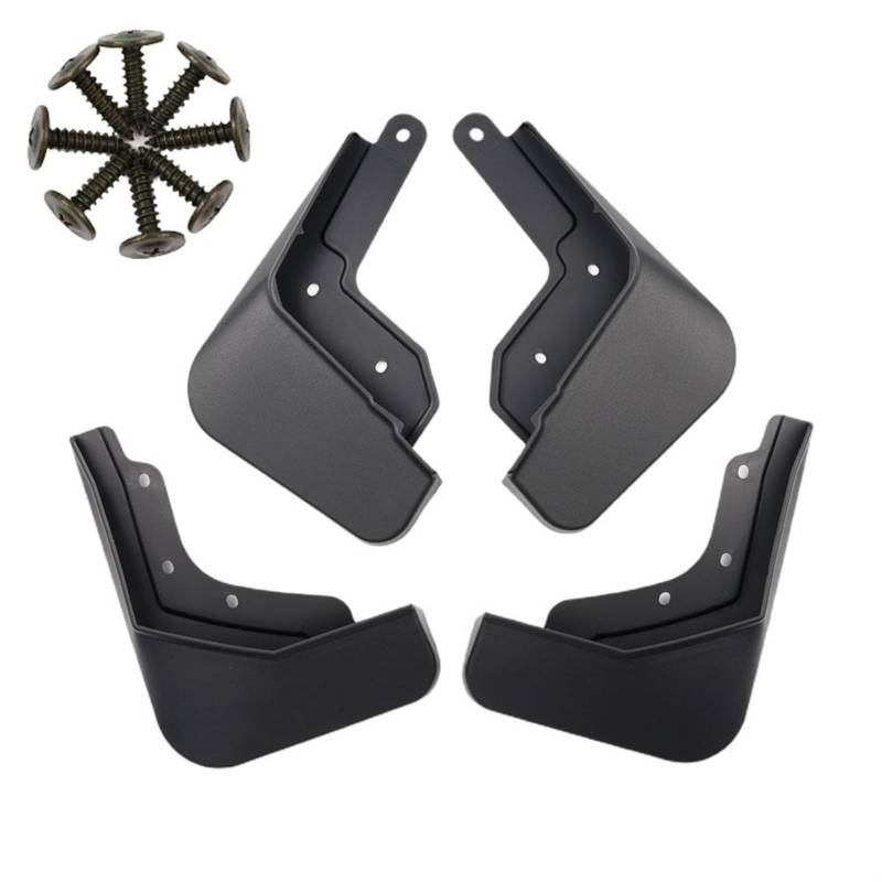 Kotflügel Splash Schmutzfänger für Polestar 2 2021-2023 Kotflügel Schlamm Flaps Splash Guards Vorne Hinten Räder kotflügel Auto Zubehör 4P C3U9 von WXSSH