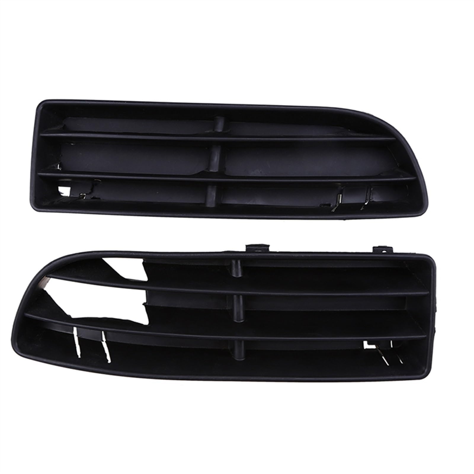 WXSSH Auto Nebelscheinwerfer Kühlergrill Für VW für Bora für Jetta für MK4 1999-2007 Auto Front Lower Grills Schwarz Kühlergrill Abdeckung Styling Gitter Ex(1 Pair) von WXSSH