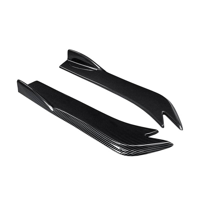 WXSSH Fahrzeugseitenspoiler A7 2015 2016 2017 2018 2019 2020 2021 2022 Auto Heckstoßstange Splitter Schürzen Kofferraumlippe Spoiler Flügel Diffusor Schutz(Carbon Fiber Look) von WXSSH