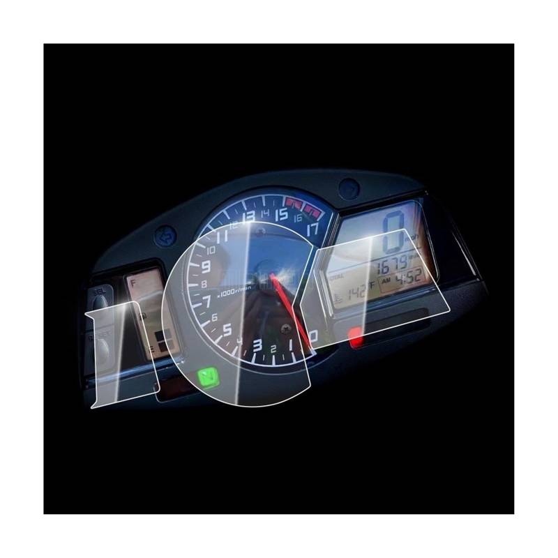 WXSSH Motorrad Instrumentenfolie Für CBR600RR CBR 600RR CBR600 RR 2007-2019 Motorrad Schutz Instrument Bildschirm Dashboard Film von WXSSH