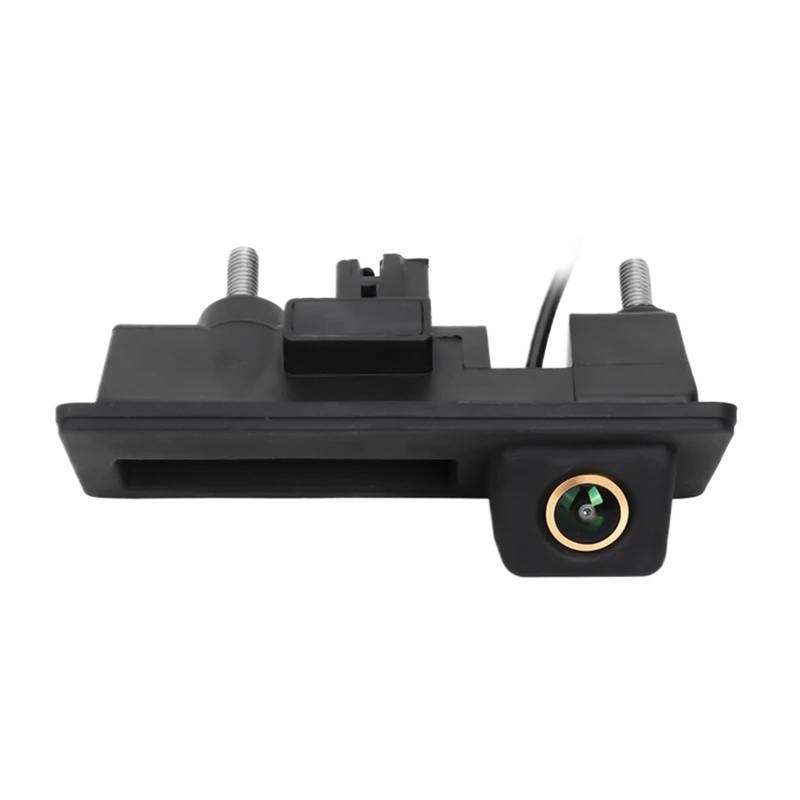 WXSSH Rückfahrkamera Auto Rückansicht Stamm Griff Kamera Für Volkswagen für VW für Passat für Golf für Polo für Jetta für Tiguan für Touareg(AHD720P-Trajectory) von WXSSH