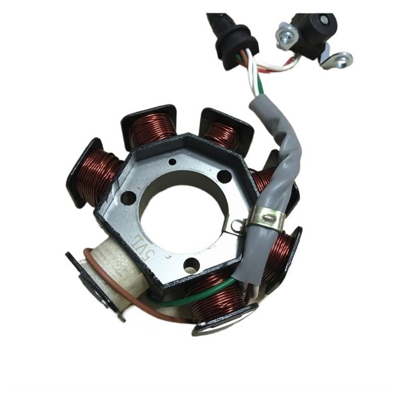 WXSSH Spule für E-Feuerwehrmotoren für Motorräder Motorrad YBR125 YB125 XTZ125 7 Pole Magneto Stator Coil Generator Für Yamaha 125cc YBR 125 Innenrotor Zündung Fuß Starter von WXSSH