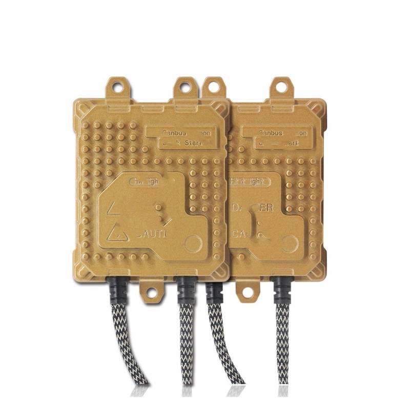 WXSSH Versteckte Vorschaltstoff 55 W für AC-Vorschaltgerät, Schnellstart, Digitale Block-Vorschaltgerät-Zündung, 12 V, für alle Autos(2PCS) von WXSSH