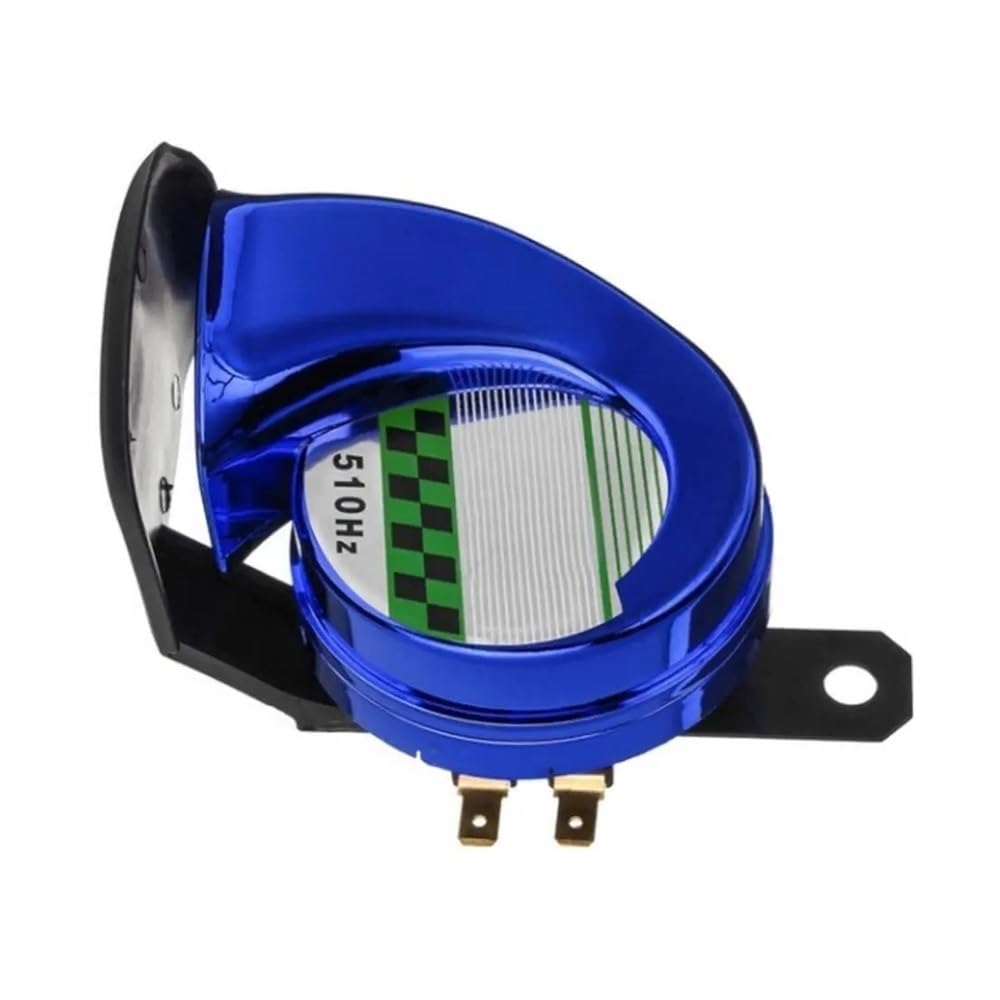 Einzelrohr Hupe Motorrad 130dB Horn Laut 510Hz Runde Laute Horn Lautsprecher Für 12V Für Auto Für Lkw Für Motorrad von WYHJIUY