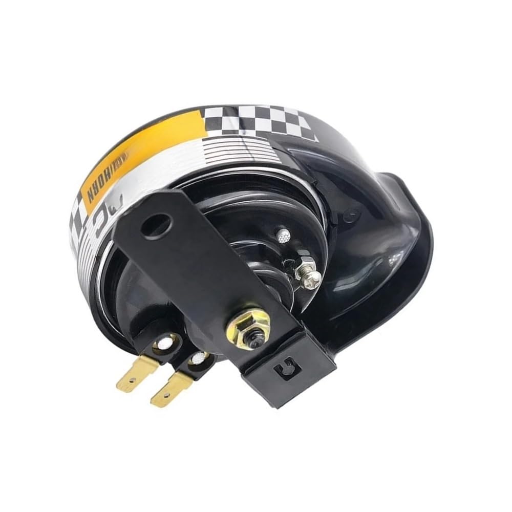 Einzelrohr Hupe Motorrad Hupe Autohupe 130dB 510hz Lauter Sound Hörner Hoher Ton Lautsprecher Für 12V Für Motorrad Für LKW Für Fahrzeug von WYHJIUY