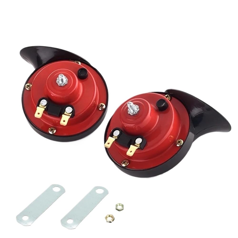 Einzelrohr Hupe Motorräder Horn 60db Lauter Sound Horn Automotive Lautsprecher Auto Lautsprecher Für 12V Für Auto Für Boot von WYHJIUY