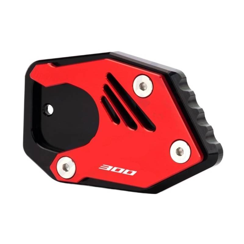 WYHJIUY Auflagvergrößerung Pad Für CBR 300R Für CBR300R Für CBR300 R Motorrad Zubehör 2014-2020 Ständer Seite Stehen Verlängerung Pad Unterstützung Platte Vergrößern von WYHJIUY