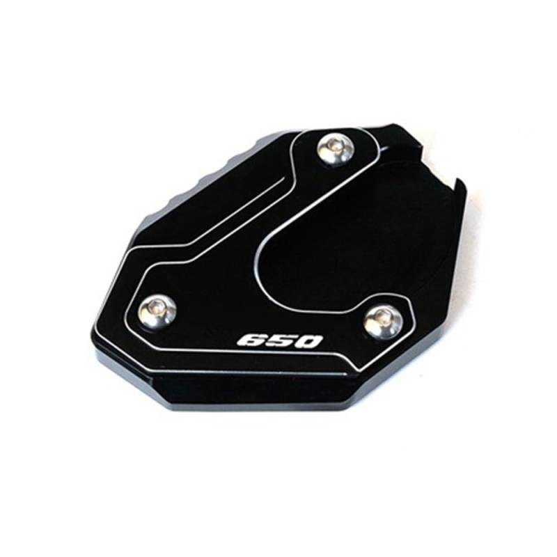 WYHJIUY Auflagvergrößerung Pad Für S&uzuki Für V-Strom 650/XT Für VSTROM 650 DL650 2004-2022 2021 Motorrad CNC Kickstand Fuß Seitenständer Verlängerung Pad Stützplatte von WYHJIUY