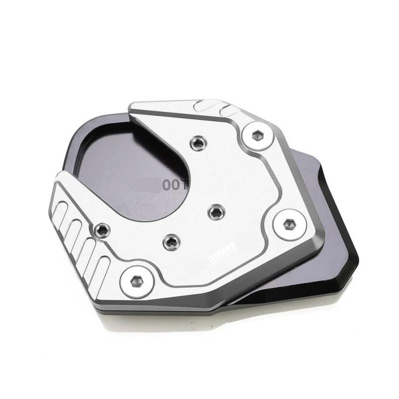 WYHJIUY Auflagvergrößerung Pad Für X-ADV Für XADV 2017-2018 Für NC750X Für NC750S 2017 2018 2019 Motorrad Zubehör Kickstand Platte Seite Stehen Pad Enlarger von WYHJIUY