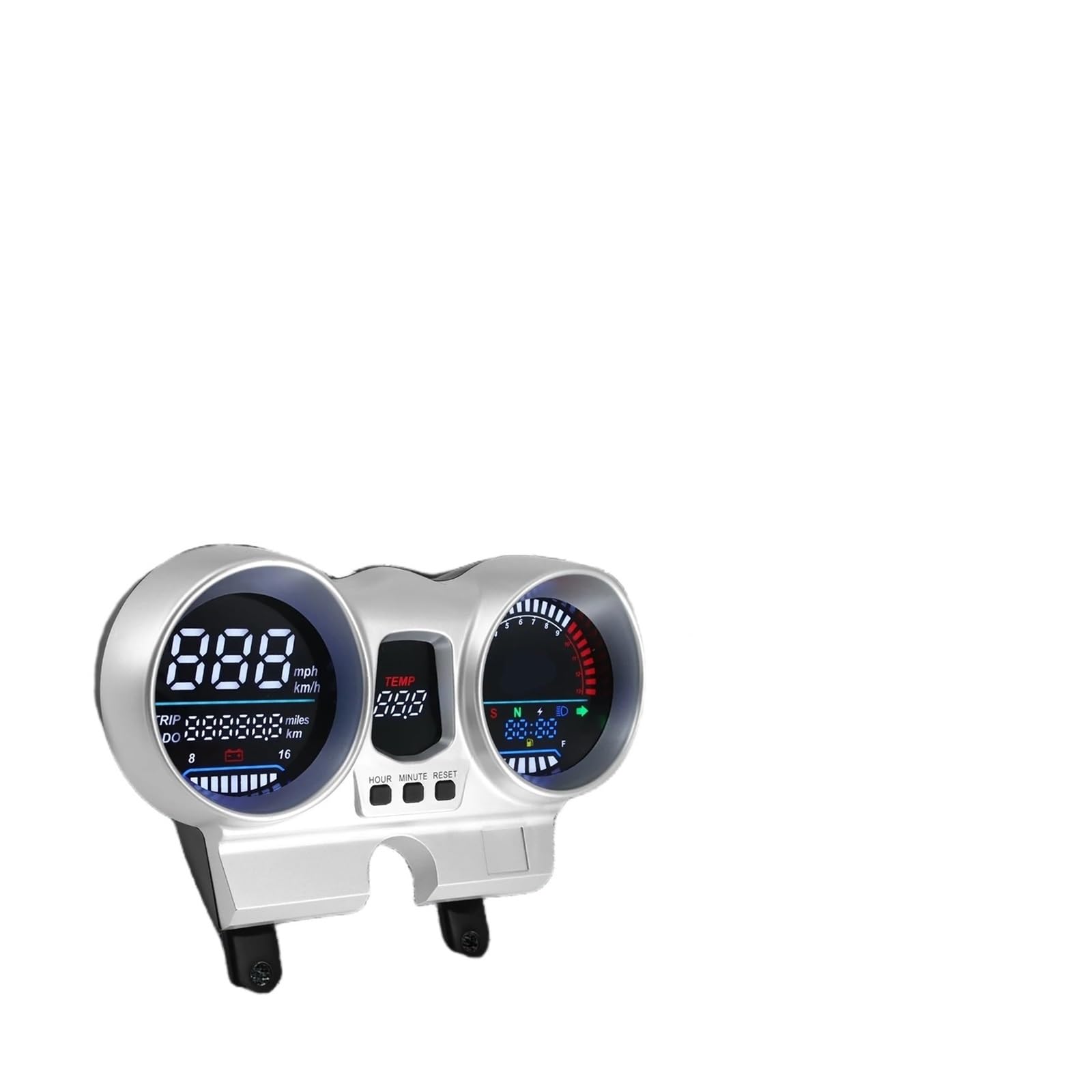 WYHJIUY Digitales Armaturenbrett Für Motorräder Mit Digitalem Tachometer, Kilometerzähler, OEM 37100-KPF-96 Für CBX250 Für CBF250 Für Twister 2001-2008 Speed Gear Display von WYHJIUY