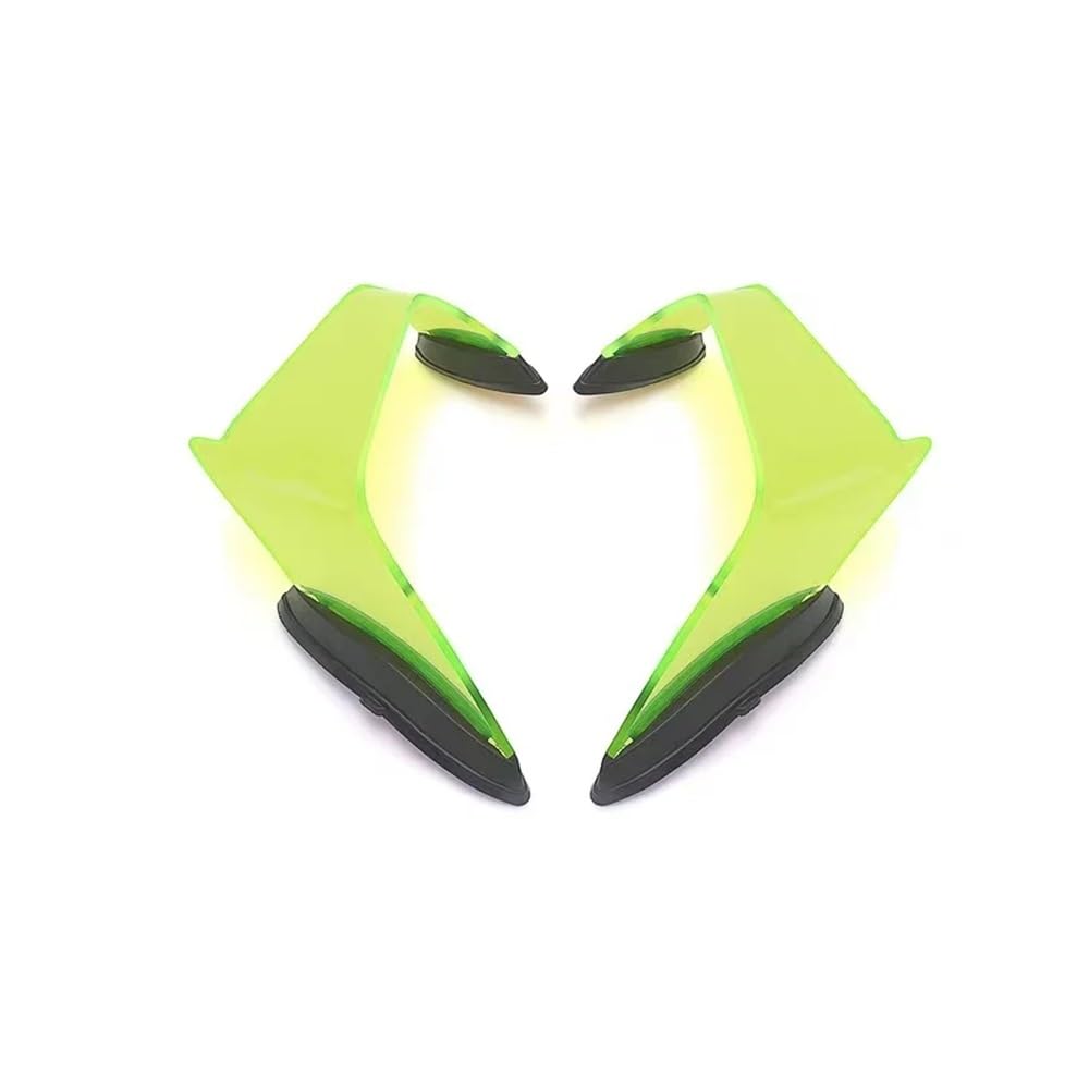 WYHJIUY Feste Flügel Motorrad Verkleidung Seite Zubehör Für K&awasaki Für ZX-10R Für ZX10R Für ZX 10R 2021-2025 Aerodynamische Winglet Gugel Flügel Spoile Winglet Spoilerlippe von WYHJIUY