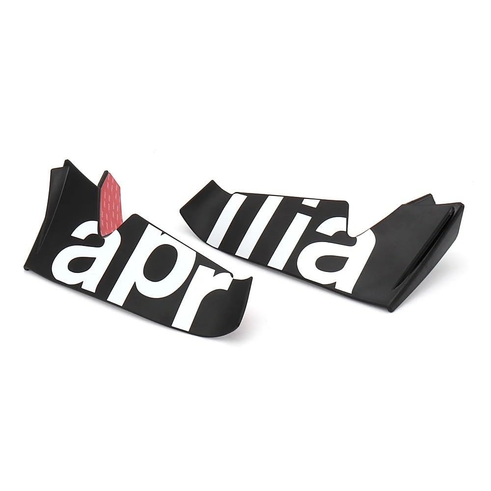 WYHJIUY Für A&prilia Für RS 660 Für Rs660 Rs 660 Motorrad Windschutzscheibe Flügel Verkleidung Vorne Aerodynamische Für RS660 Spoiler Winglet Winglet Spoilerlippe von WYHJIUY