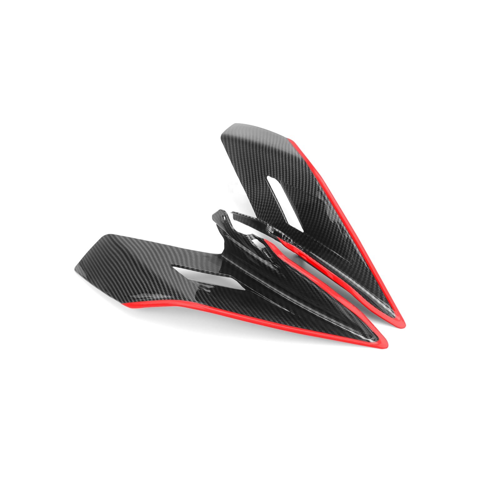 WYHJIUY Für C&FMOTO Für 450SR 450 SR 2022 2023 Für 450sr Motorradspiegel Frontverkleidung Winglets Aerodynamische Flügel Seitenflügel Spoilerverkleidung Winglet Spoilerlippe von WYHJIUY