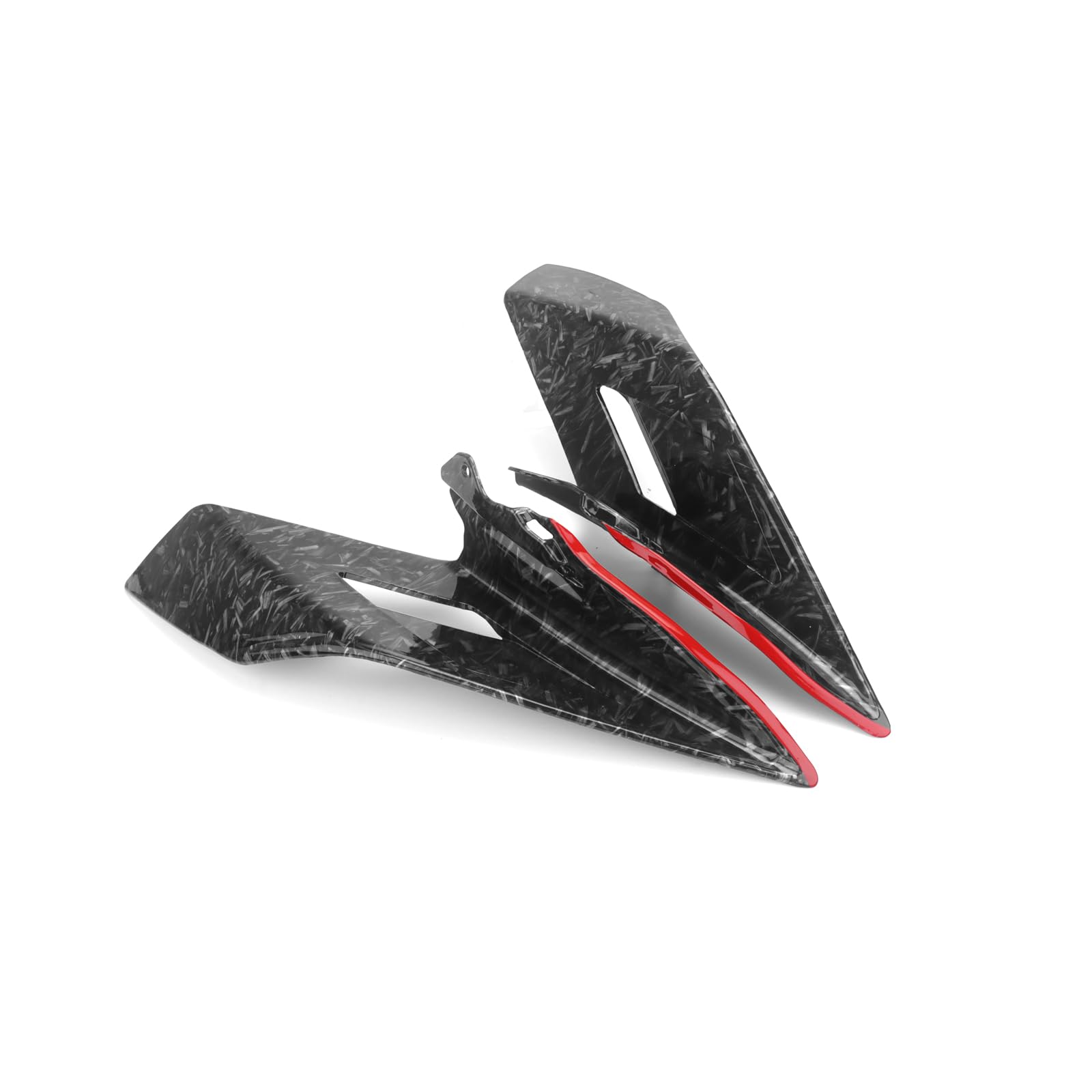 WYHJIUY Für C&FMOTO Für 450SR 450 SR 2022 2023 Für 450sr Motorradspiegel Frontverkleidung Winglets Aerodynamische Flügel Seitenflügel Spoilerverkleidung Winglet Spoilerlippe von WYHJIUY