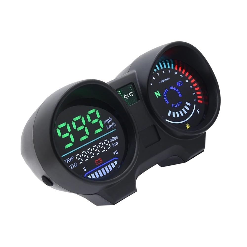 WYHJIUY Für CG150 Für Fan150 2010 2012 Motorrad Zubehör Tacho Digital Dashboard RPM Meter Montage Speed Gear Display von WYHJIUY