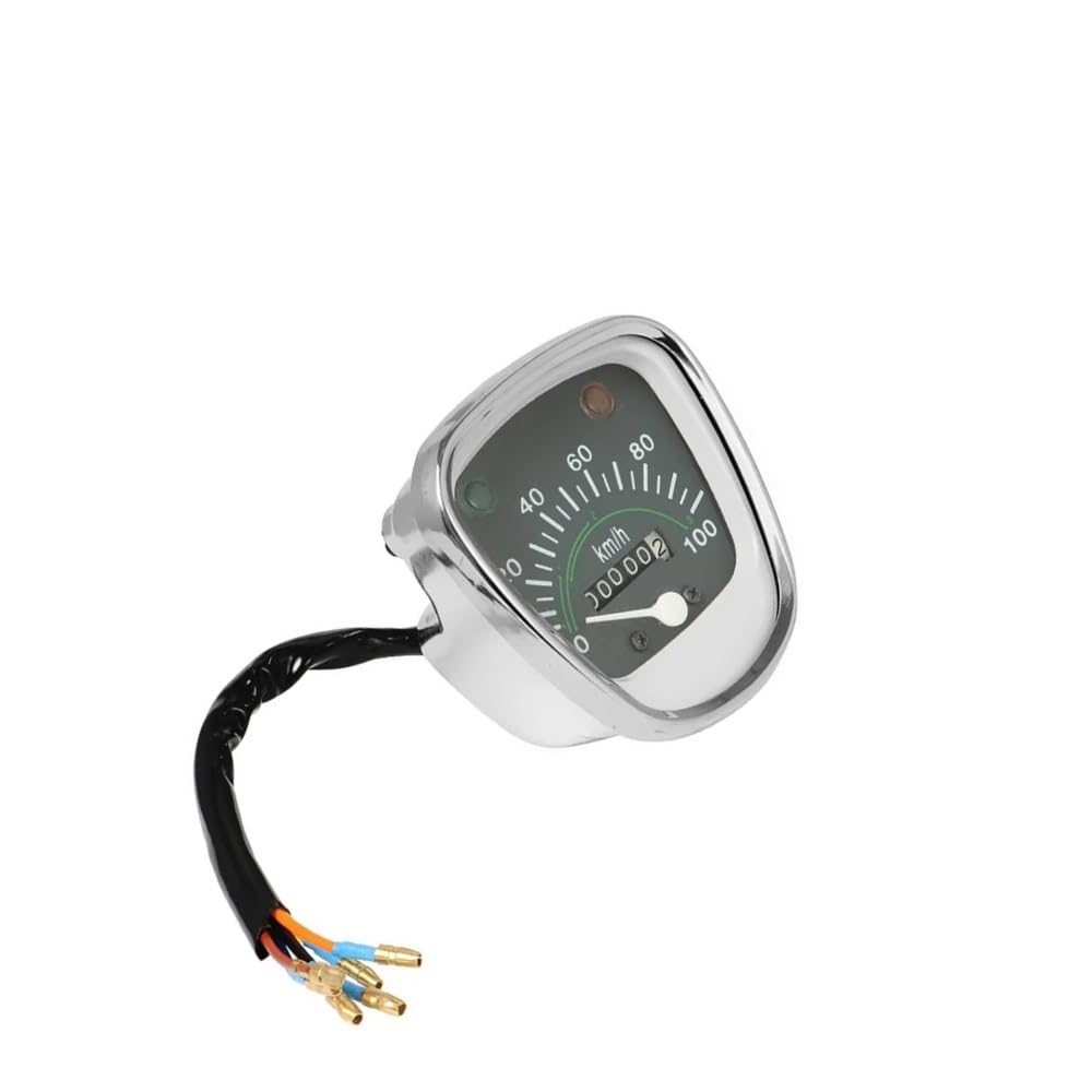 WYHJIUY Für Cub Für C50 Für C70 Für C90 Motorradzubehör Modifizierte Tachometer Kilometerzähler Stoppuhr Meter Armaturenbrett Montage Speed Gear Display von WYHJIUY