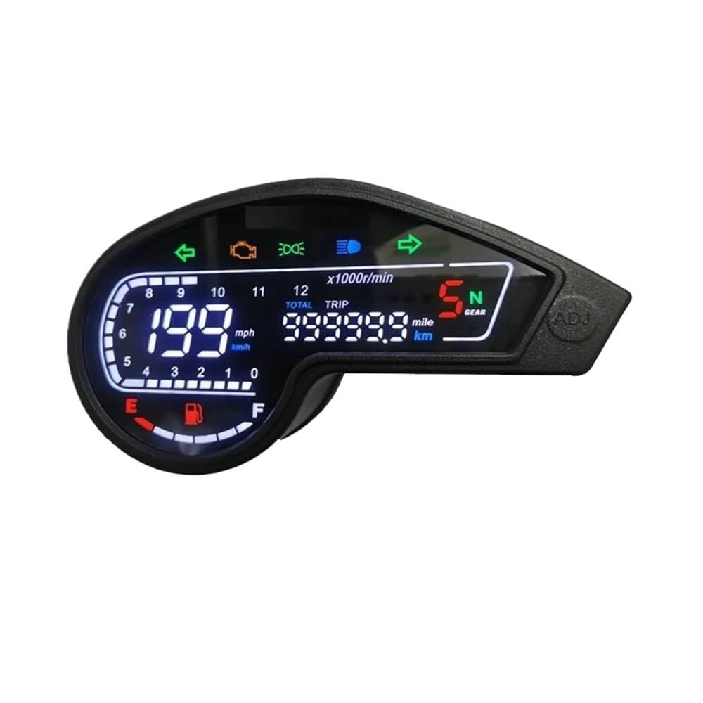 WYHJIUY Für Dm 250x Für Crossmax 250 Für Pro Panel Digital Meter Motorrad Tacho Speed Gear Display von WYHJIUY