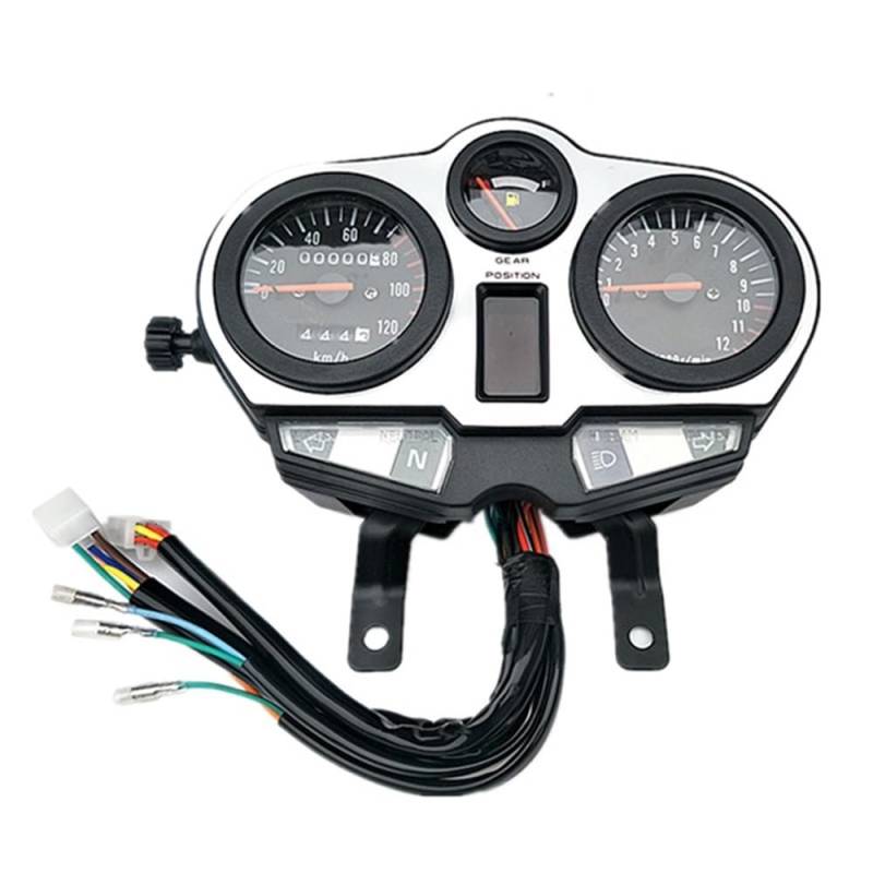 WYHJIUY Für EN125 Für EN150 Für HJ125 Motorrad Zubehör Instruent Tachometer Tachometer Geschwindigkeit Dashboards Montage Speed Gear Display von WYHJIUY