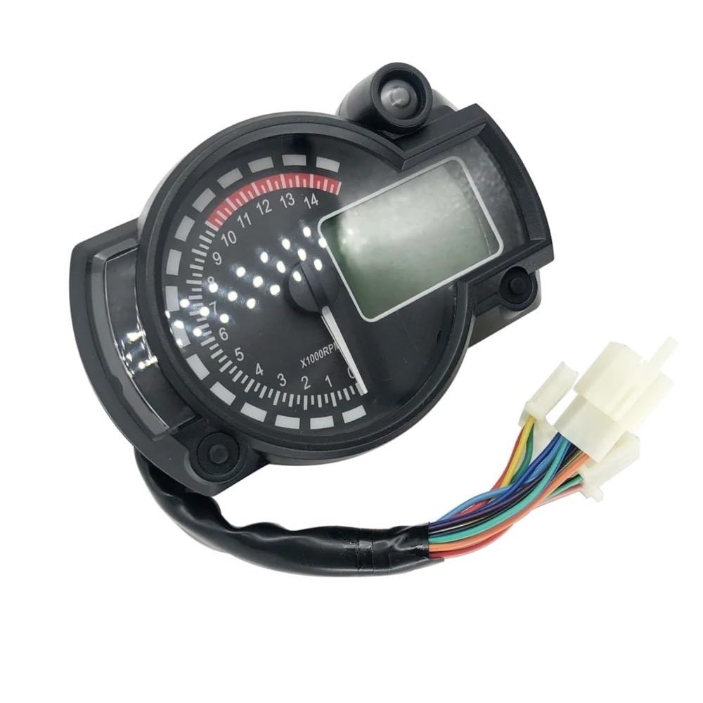 WYHJIUY Für KOSO Für RX2N Motorrad Zubehör Digitaler Tacho Kilometerzähler Tachometer Armaturenbrett Montage Speed Gear Display von WYHJIUY