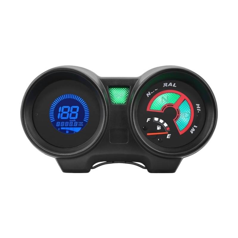 WYHJIUY Für Titan 150 Für CG150 Für Fan150 2010 2012 Motorrad Zubehör Tacho Digital Dashboard RPM Meter Speed Gear Display von WYHJIUY