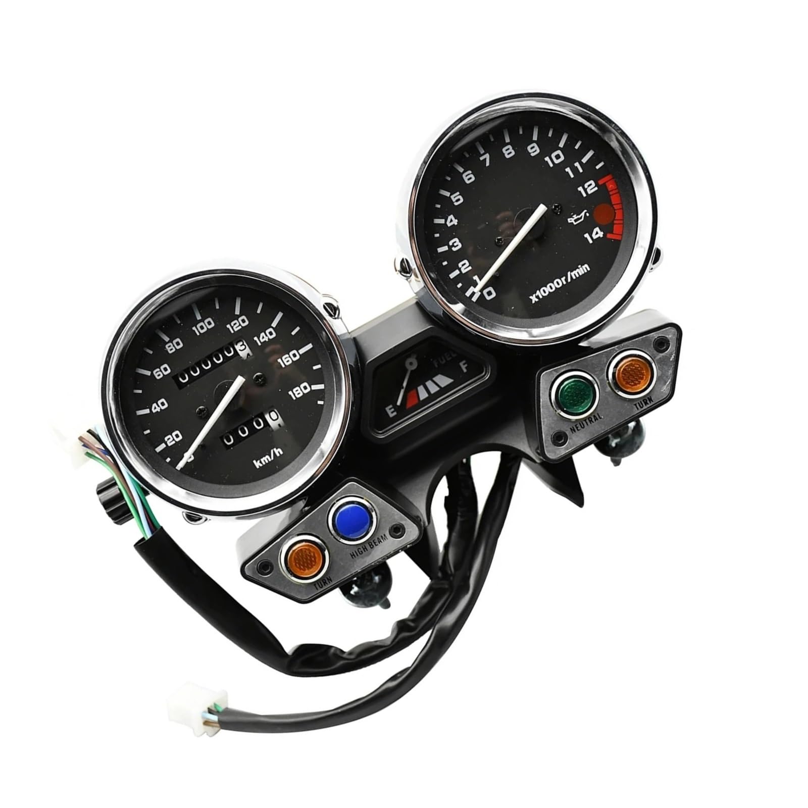 WYHJIUY Für XJR400 (4HM) Für XJR 400 1995 1996 1997 Motorrad Geschwindigkeitsmesser Tachometer Kilometerzähler Tachometer Messgeräte Teile Speed Gear Display von WYHJIUY