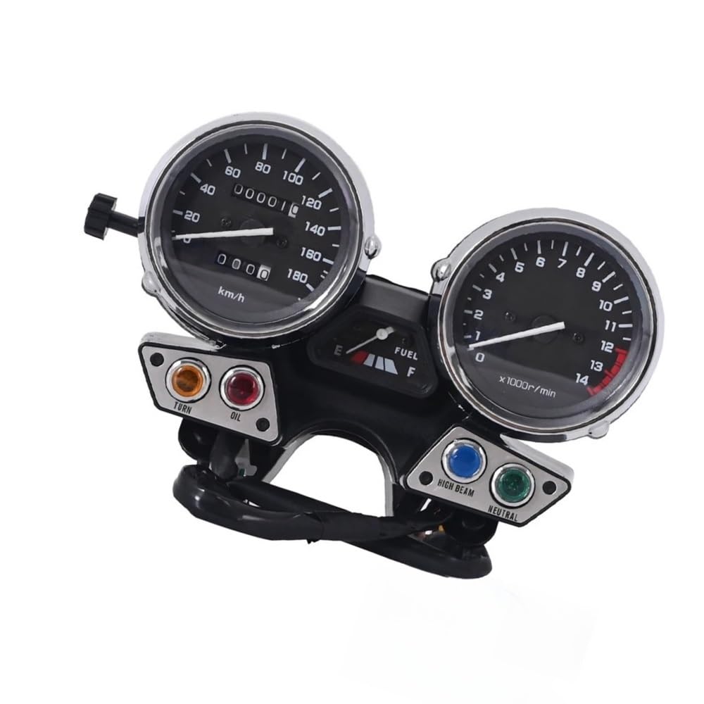 WYHJIUY Für XJR400 Für XJR 400 1992 1993 1994 Motorrad Instrument Messgeräte Meter Cluster Computer Geschwindigkeitsmesser -grüne Tachometer Montage Speed Gear Display von WYHJIUY