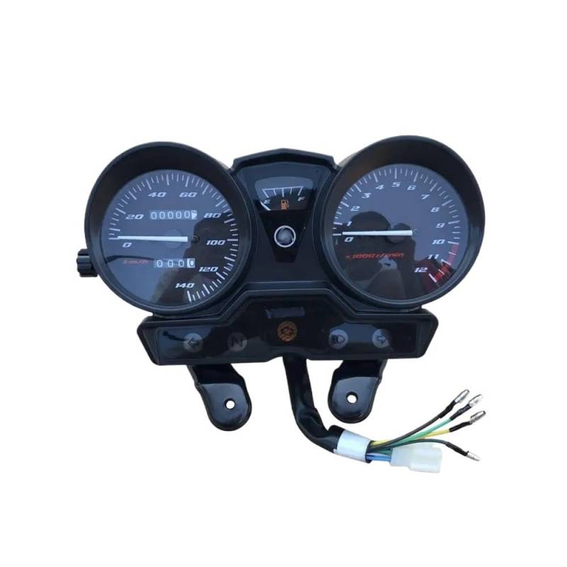 WYHJIUY Für YBR125 Motorrad Tachometer Tachometer Gauge Moto Tacho Instrument Uhr Speed Gear Display von WYHJIUY