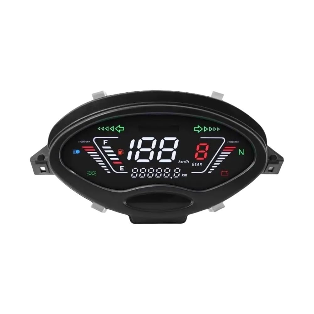 WYHJIUY Meter Motorrad Instrument Cluster Dashboard Panel Messung Für Charisma Für 125 X & D Für WAVE125 Für Wave125S Speed Gear Display von WYHJIUY