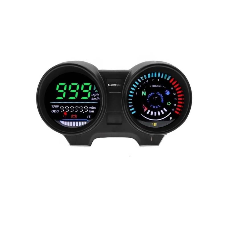 WYHJIUY Moto Tacho Digital Panel RPM Speed ​​Gauge Motorrad Brasilien Für Titan 150 Für Cg150 2004-2009 Für Fan150 2010 2012 Speed Gear Display von WYHJIUY