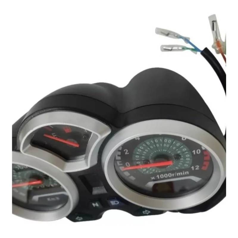 WYHJIUY Motorrad Dashboard Digital Meter -Computer-geschwindigkeitsmesser-grüne Zubehör Kompatibel Für Italika Für RC150 16-19 Speed Gear Display von WYHJIUY