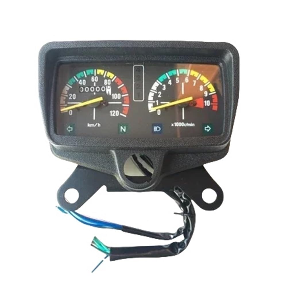 WYHJIUY Motorrad Ersatzteile Tacho KM/H Mechanische Tachometer Digital Display 0-4 0-5 Für CG125 Für ZJ125 Für XF125 Speed Gear Display von WYHJIUY