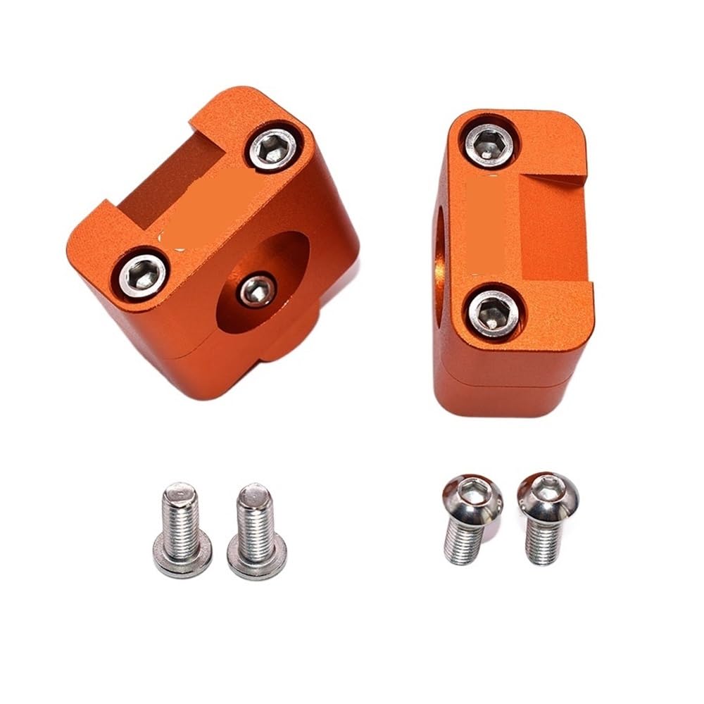 WYHJIUY Motorrad Lenker Bar Riser Mount Clamp Adapter 7/8-1 1/8 Universal Solide Halterungen Für Motorrad MX Enduro Für CRF Für YZF Für KXF Lenker Riser von WYHJIUY