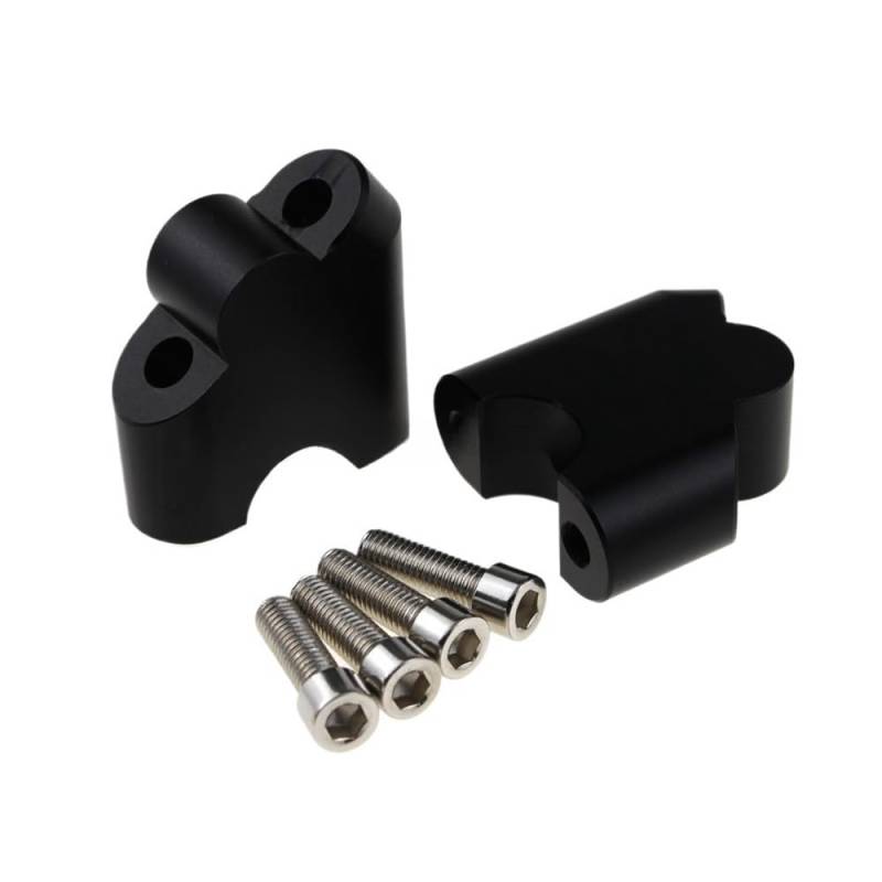 WYHJIUY Motorrad Lenker Riser Drag Griff Bar Clamp Verlängern Adapter CNC Für V-Strom Für DL250 Für DL650 Für DL1000 Für DL1050XT Lenker Riser von WYHJIUY