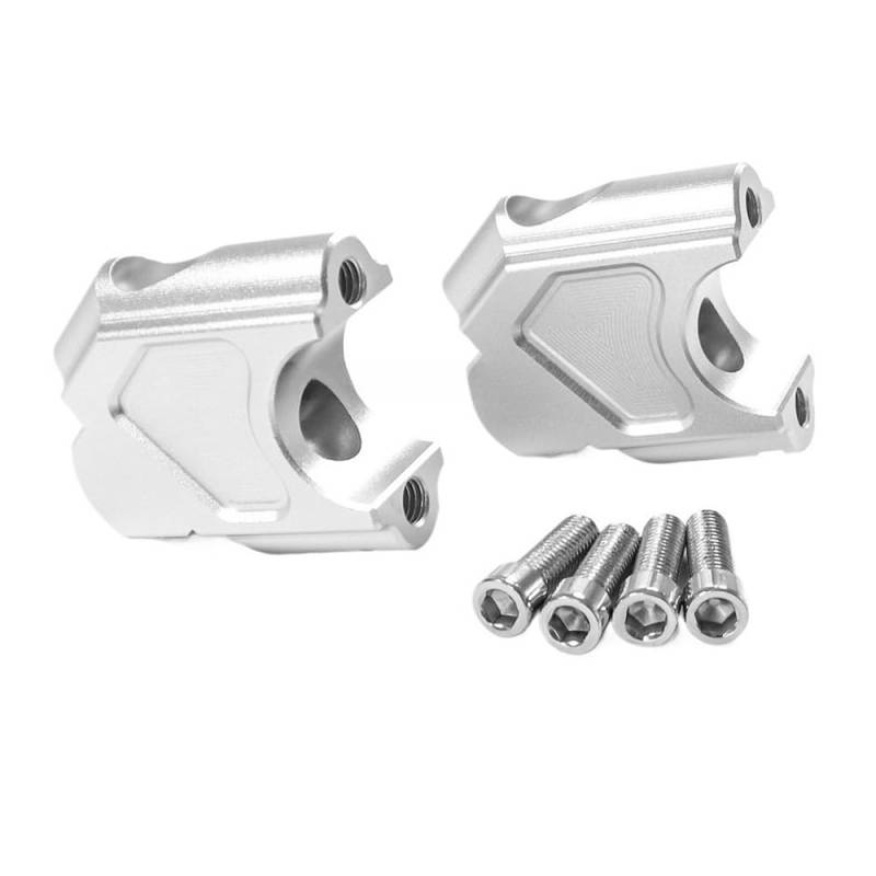 WYHJIUY Motorrad Lenker Riser Griff Bar Clamp Verlängern Montieren Lift Riser Für F800GS Für F800GT Lenker Riser von WYHJIUY