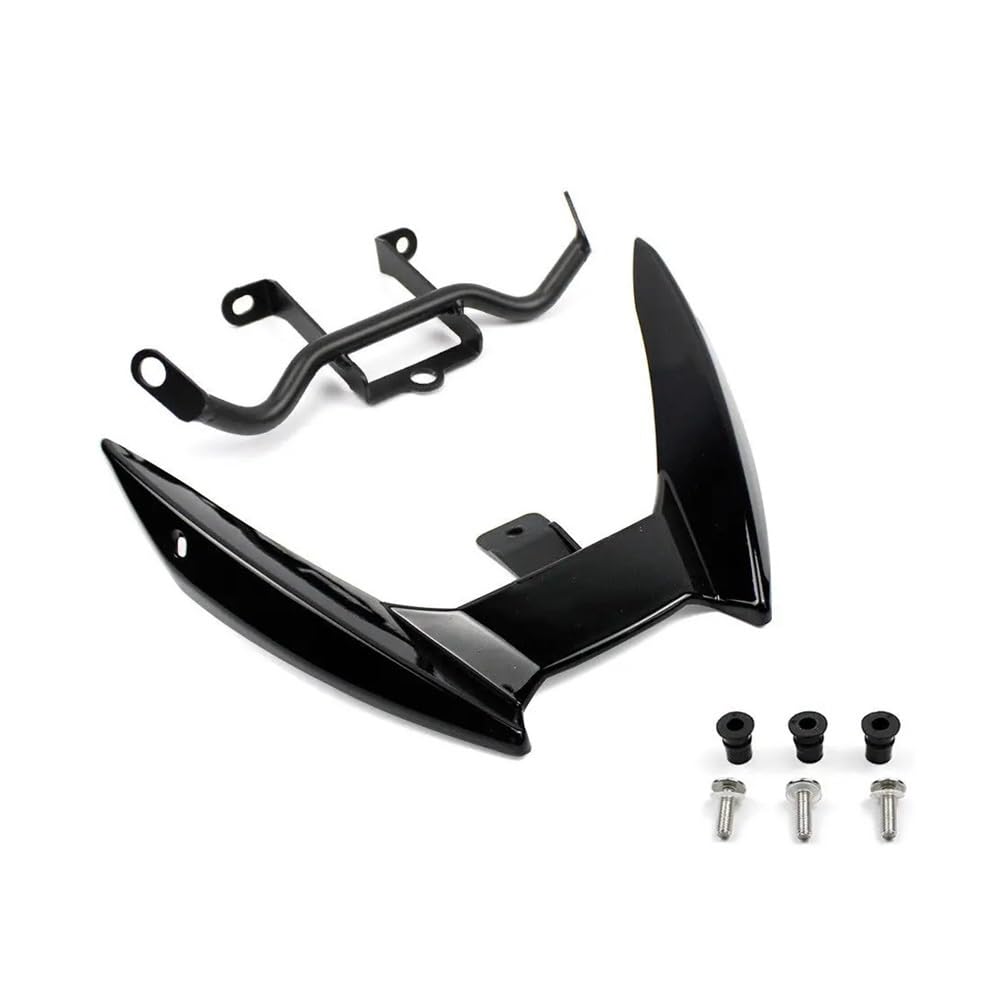 WYHJIUY Motorrad Licht Front Upper Verkleidung Spoiler Bleiben Halterung Halterung Für Y&amaha Für MT-09 Für MT09 MT Für FZ 09 Für FZ-09 Für FZ09 2014-2016 Winglet Spoilerlippe von WYHJIUY