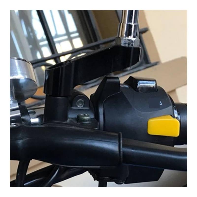 WYHJIUY Motorrad Rückspiegel Verlängerung Riser Verlängerungsadapter Spiegel Extender Adapter RiserBasis Lenker Riser von WYHJIUY