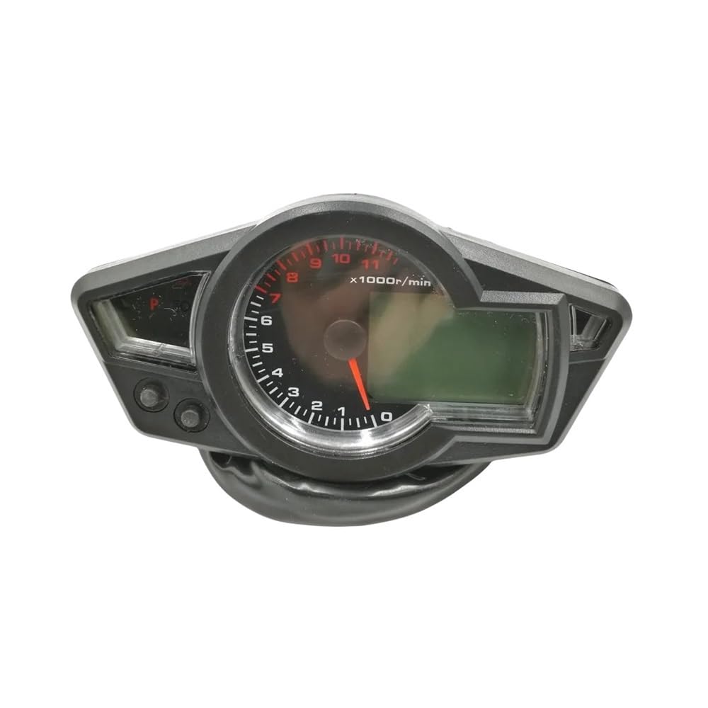 WYHJIUY Motorrad Tachometer Motorrad Digital Kilometerzähler Tachometer Drehzahlmesser Für 2 & 4 Zylinder Speed Gear Display von WYHJIUY